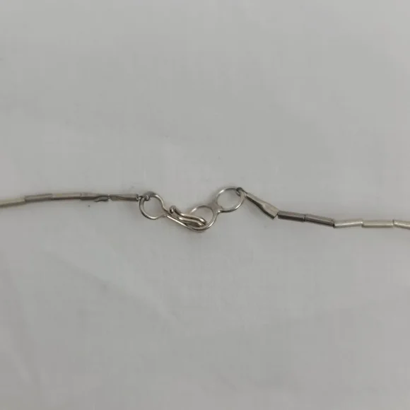 Tourquose Vintage Silver Necklace Indian Jewelry